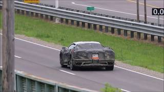 Mid-engine Corvette C8 caught track testing!