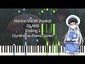 Island ED 2 - Marine SNOW [Piano Cover Synthesia]