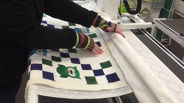 Leader Cloths on the Little Foot frame