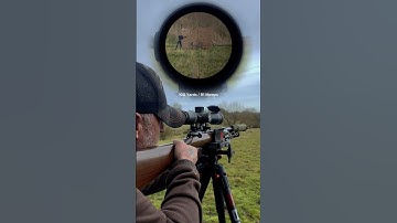 .17 HMR Ballistic Test On Clay Rabbit At 100 Yards / 91 Metres | 17HMR Pure Sound