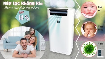 Review máy lọc không khí tạo ẩm Sharp 𝐊𝐂-𝐆𝟒𝟎𝐄𝐕-𝐖