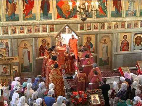 Праздник в храме св Пантелеймона