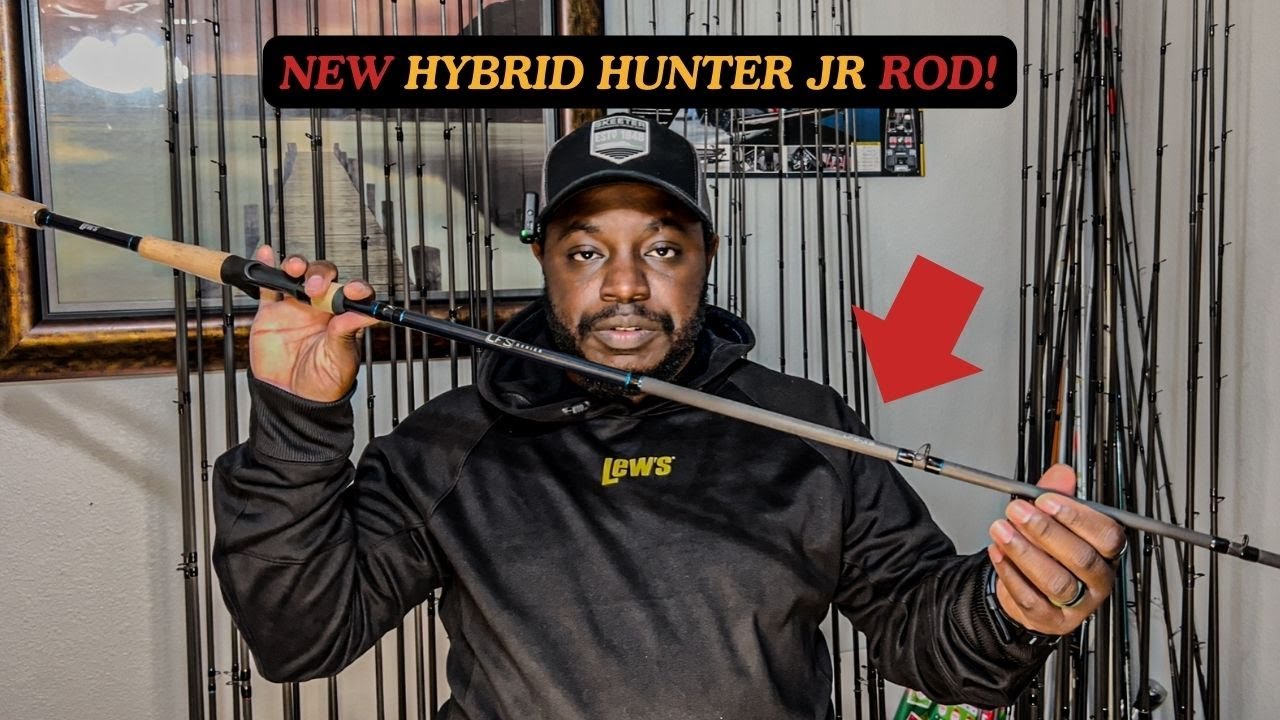 Новый гибридный удилище Hunter JR!