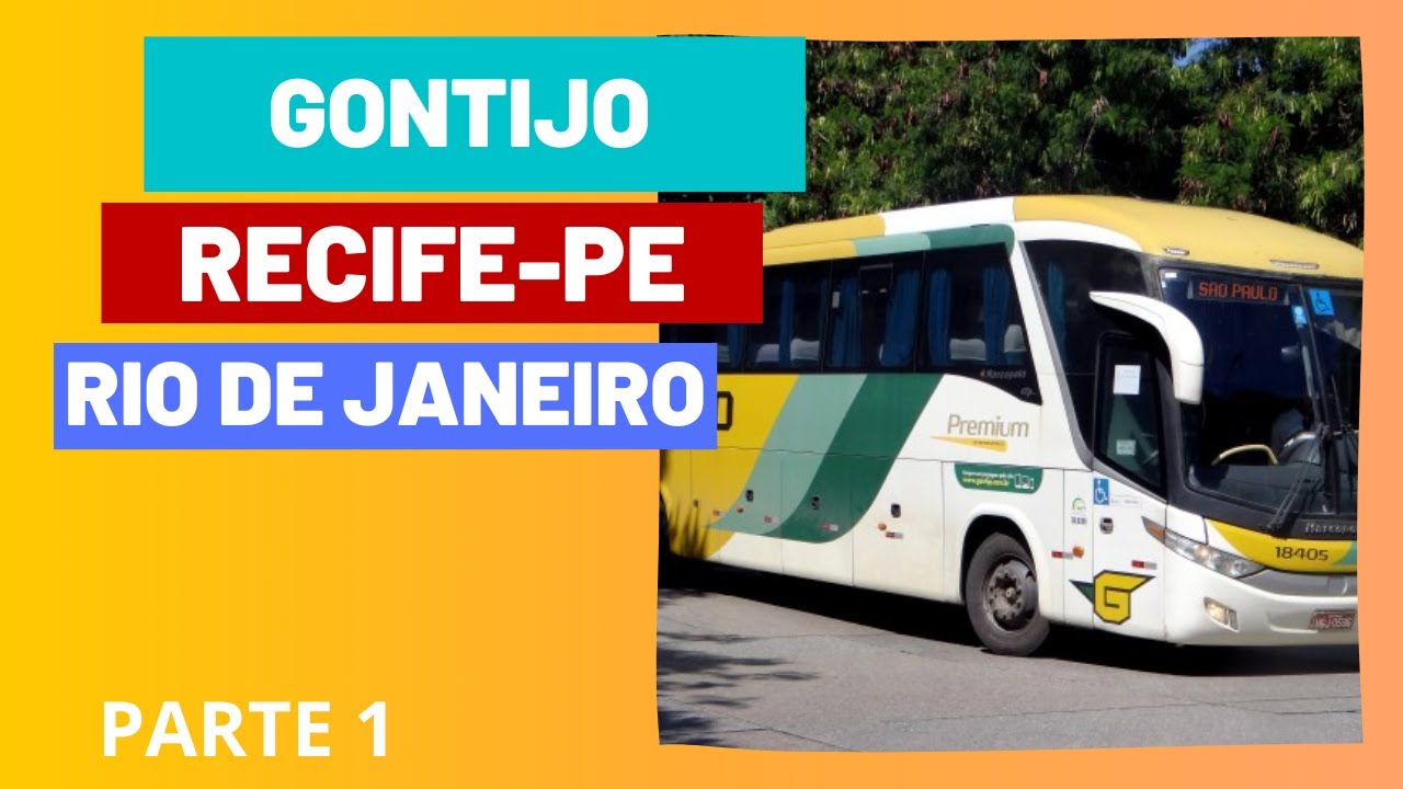 GONTIJO - RECIFE-PE PARA RIODE JANEIRO-RJ