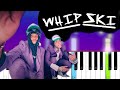 $NOT - Whipski ft Lil Skies (Piano Tutorial)