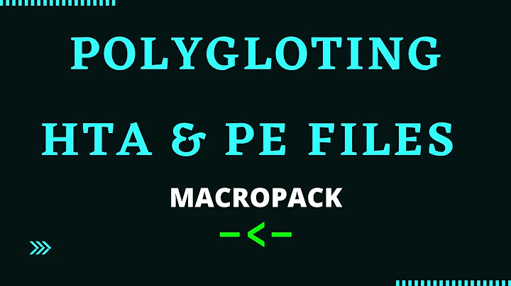 Polyglot HTA PE file | hide and run script in an executable binary | obfuscated HTA file | MacroPack