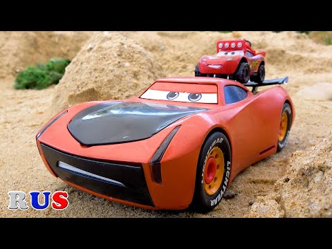 Машинки Дисней Молния Маквин игрушки и игры в Мультики про машинки