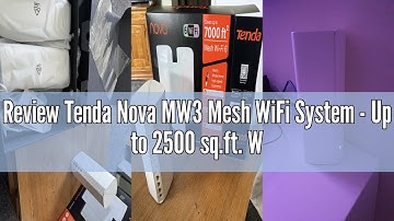 Review Tenda Nova MW3 Mesh WiFi System - Up to 2500 sq.ft. Whole Home Coverage, WiFi Router and Exte