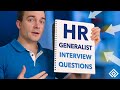 15 common hr generalist interview questions and answers