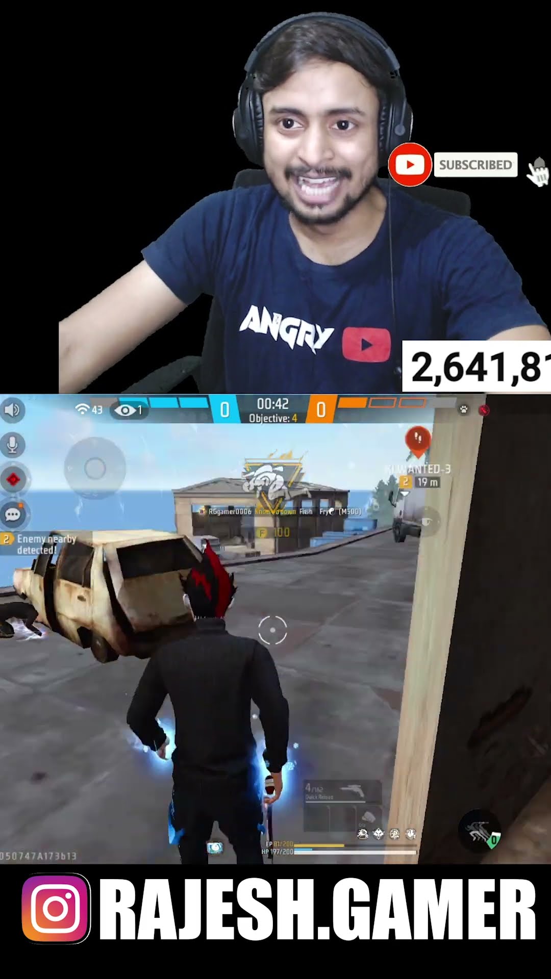 NEW 1VS4 With JOD RG ? Can you beat this? ? Teammates OP Reaction ? Impossible Clutch ? #shorts
