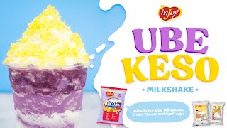 Ube Keso Milk Shake Recipe Tutorial | inJoy Philippines 