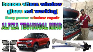 brezza vitara window easy power window repair #machine #youtubevideo #trending #viral #shorts