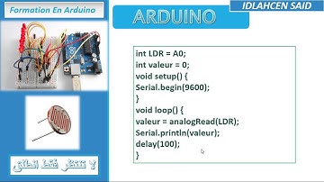 EP10 : Formation en Arduino ( LDR Photorésistance "Capteur de lumière" )