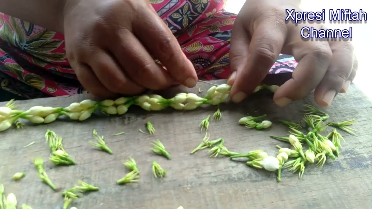 TUTORIAL RONCE MELATI MANGGARAN BAWANG
