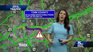 I-83 closed in both directions in York