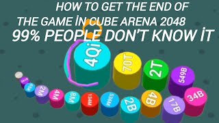 Cube Arena 2048 - How to get the end of the game with a trick? screenshot 3