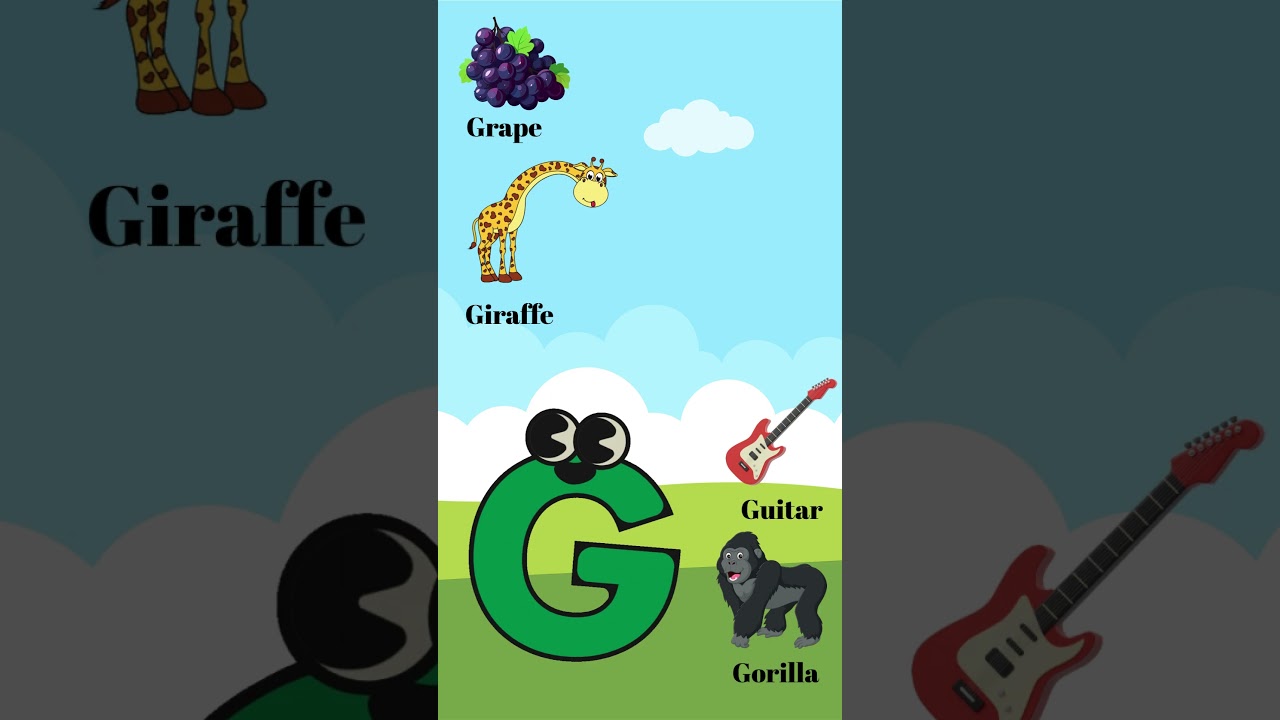 ABCD | Песенка про алфавит для детского сада 