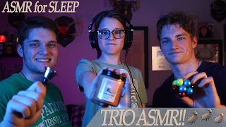 Trio ASMR  (Fall Asleep Fast)