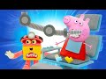 Peppa Pig&#39;s Dentist Visit 🦷Kids Animation | Play-Doh Videos | The Play-Doh Show ⭐️