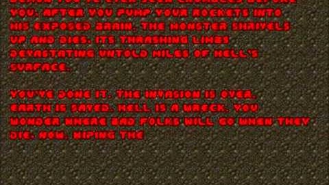 Brutal doom II Map 30 - Icon of Sin