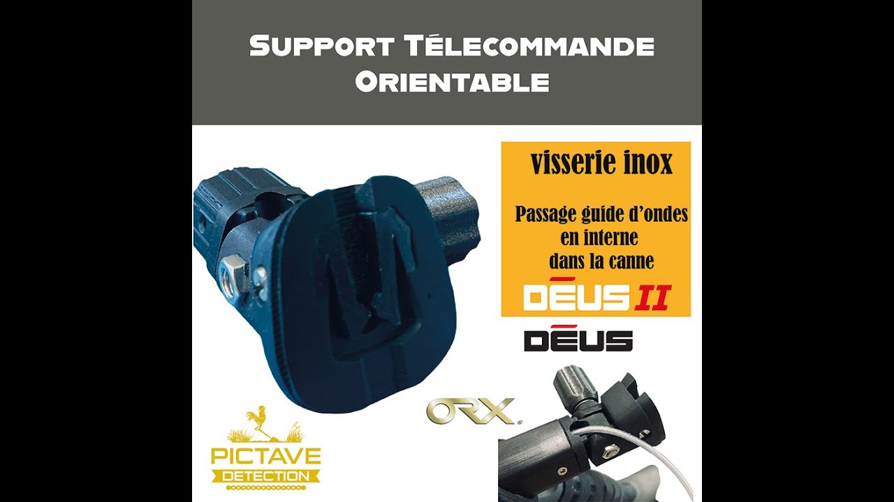 support télécommande inclinable pour DEUS 1 et 2, ORX et WS6