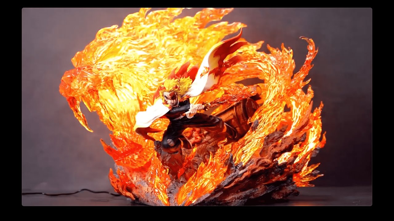 [Assembly] Fantasy Studio Demon Slayer Kyojuro Rengoku 1/6 GK Statue ...