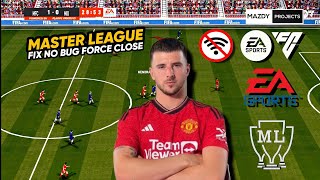 FIFA 24 EA FC PPSSPP - Master League Mode No Bug Force Close Best GraphicsHD Commentary Peter Drury