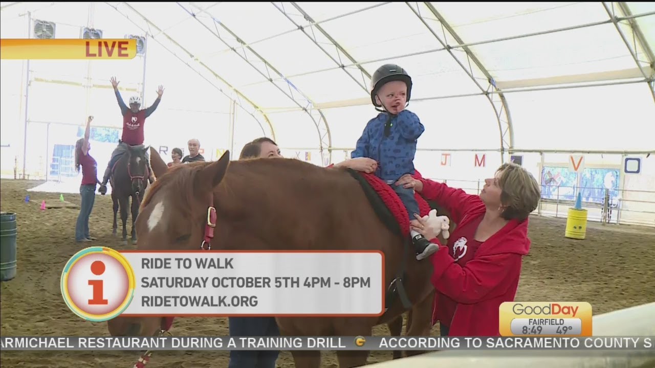 ride with walk against