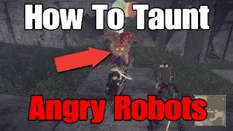 Nier Automata - How To Taunt - Make Robots Angry