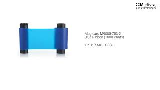 Magicard M9005 753 2 Blue Ribbon 1000 Prints R Mg Lc3Bl