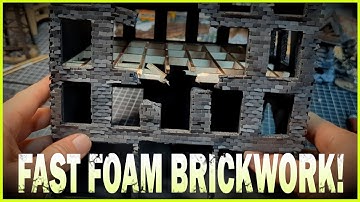 DIY Miniature Brick Textures: Creating Realistic Wargaming Terrain - xTool D1 Pro