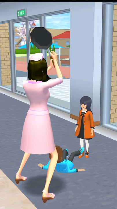 lelucon balon dengan Ananya 😂 #sakuraschoolsimulator #shorts #youtubeshorts #viralshorts