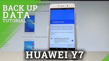 How to Back Up Data in HUAWEI Y7 - Enable Google Backup |HardReset.info