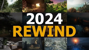 2024 Rewind | My all projects from the channel in 2024 | Made In Unity |