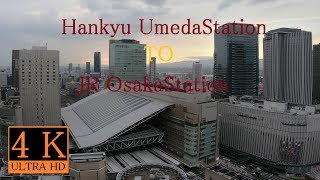阪急梅田→JR大坂 ( Hankyu UmedaStation TO JR OsakaStation )