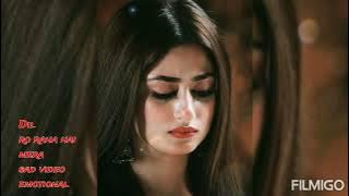 Dil ro raha hai mera magar Aankh nam nahi 💘 sad song s.k....