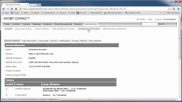 How to Set Up a Compliance Notice for Adobe Connect Meetings
