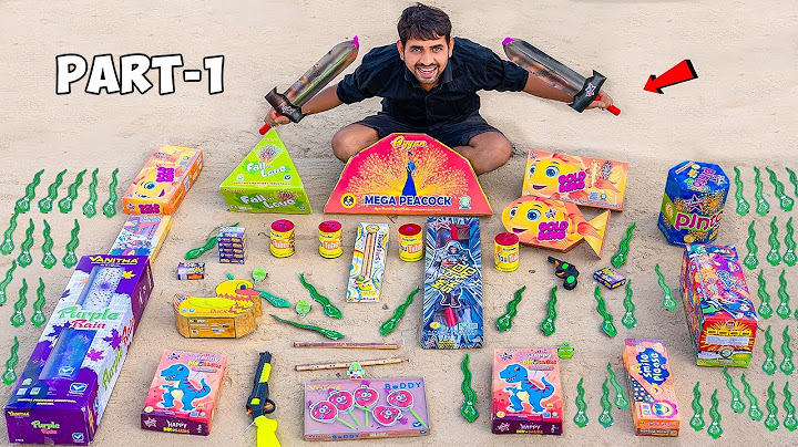 We Try All Unique Fireworks...For Diwali Festival😈