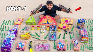 अजीबो गरीब पटाखे - Testing New Diwali Crackers | Diwali Stash 2023 screenshot 2