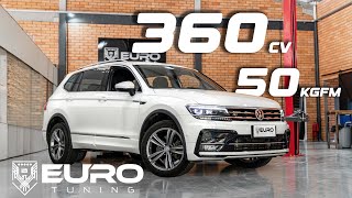 VW TIGUAN R-LINE 360 CV 50 KGFM STAGE 3 TURBO UPGRADE