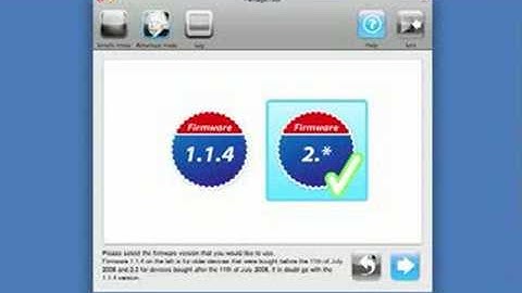 Pwnage Tool 2.0 in action