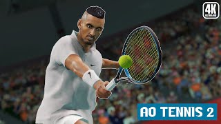 AO Tennis 2 - STAN WAWRINKA VS NICK KYRGIOS Gameplay