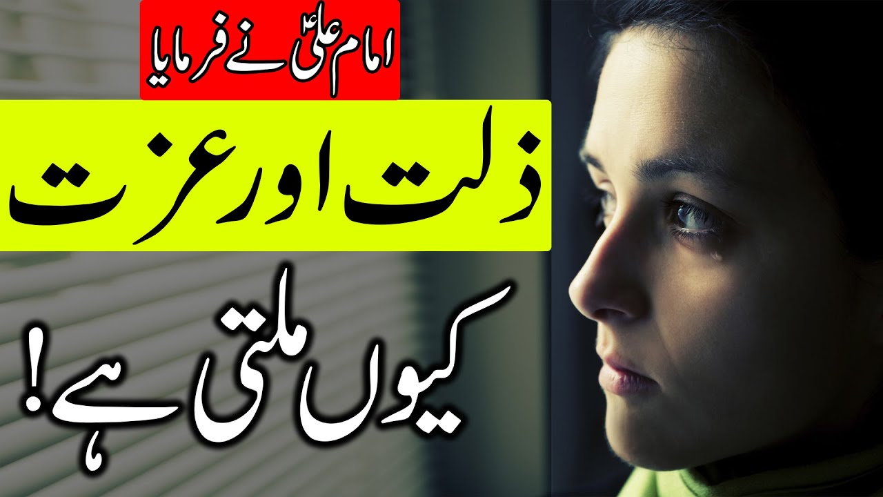 Izzat aur Zillat Kyo Milti Hai  Hazrat Imam Ali as Quotes  Respect  Honor  Videos  Mehrban Ali