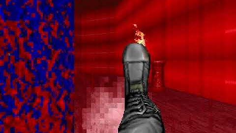 Ultimate Doom - Episode 2 - Map 4 "Deimos Lab" - Brutal Doom - Harsh