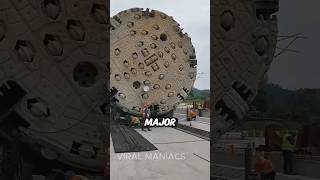 This Giant Machine Can Drill a Tunnel Anywhere #shorts