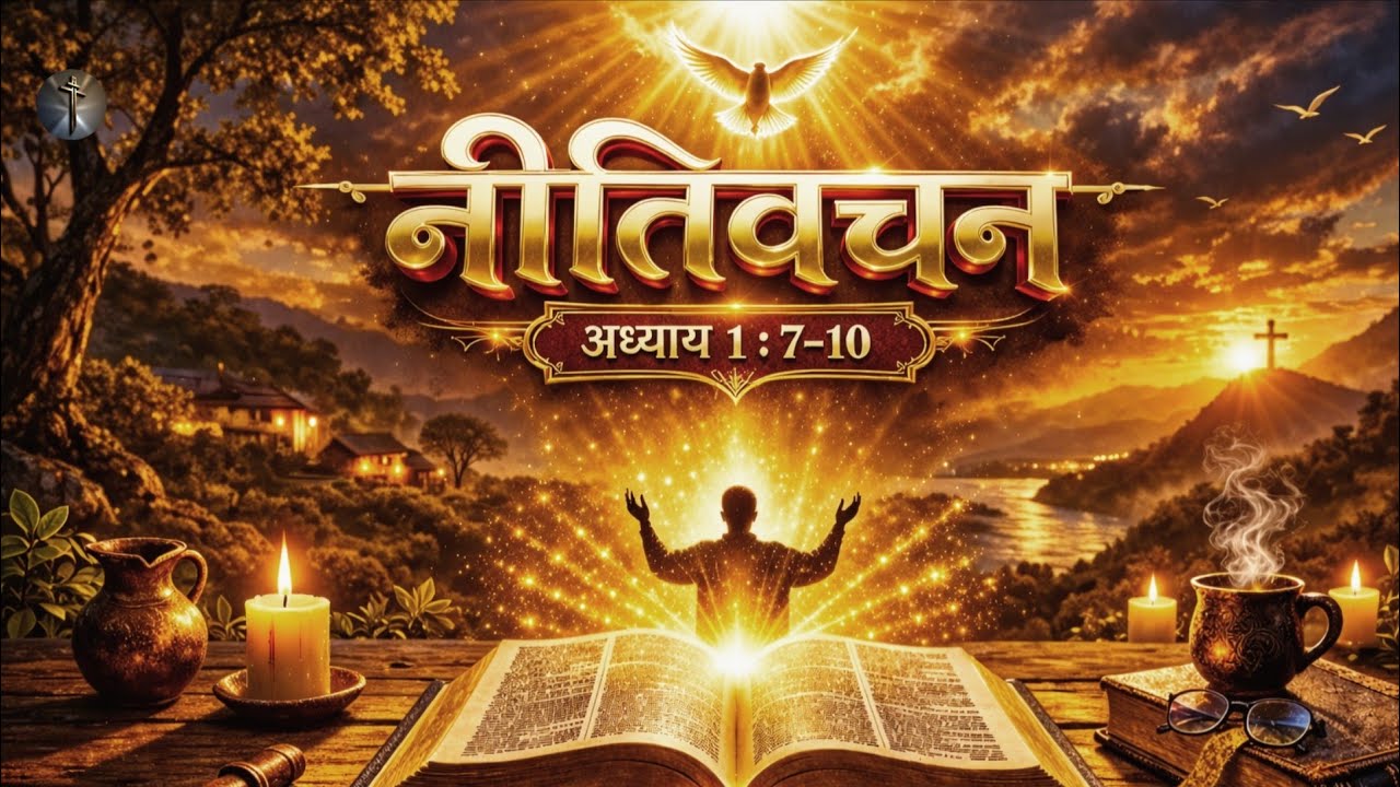 नीतिवचन अध्याय 1:7-10 | प्रभु का भय ही ज्ञान का मूल है | Powerful Bible Wisdom।