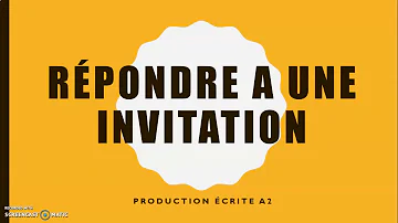 Comment répondre à une invitation pour un anniversaire ?