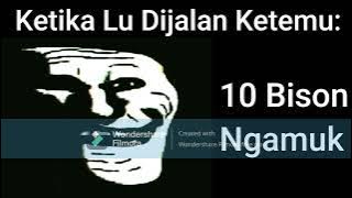 Ketika Lu Dijalan Ketemu (Mr.Incredible Becoming Trollface Bad Ending).
