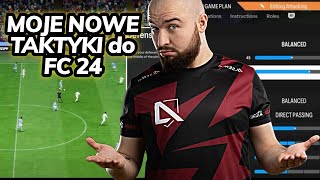 POKAZUJĘ MOJE NOWE TAKTYKI do FC24 KTÓRYMI ZROBIŁEM TOP2 EKSTRAKLASA GAMES!!!