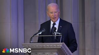 Biden reflects on his 'deep friendship' with Jimmy Carter